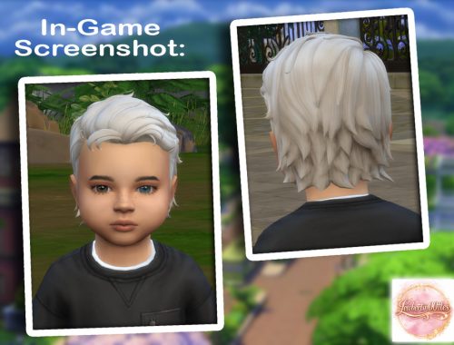 Greyson Hair - Toddler Version