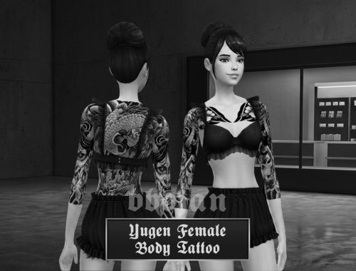 Yugen Female Body Tattoo Sets - Bbojan