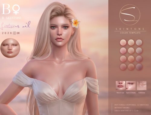 S-club Female Skintones Lustrous Oil