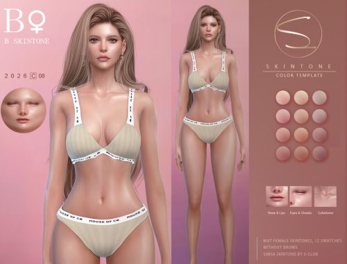 S-club Female Skintones Lustrous Oil