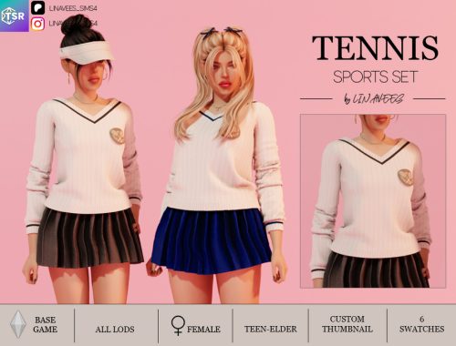 Tennis Sports Set - Sweater