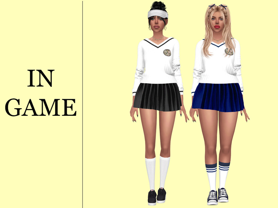 Tennis Sports Set - Skirt - Image 2