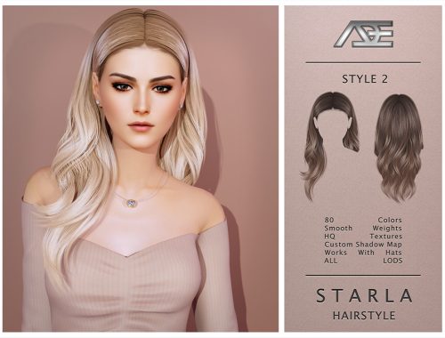 Starla Hairstyle - Style 2