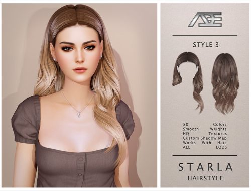 Starla Hairstyle - Style 3