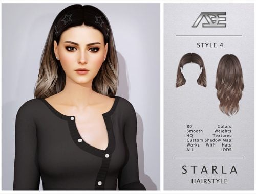 Starla Hairstyle - Style 4