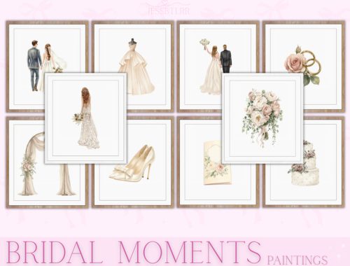 Bridal Moments Paintings