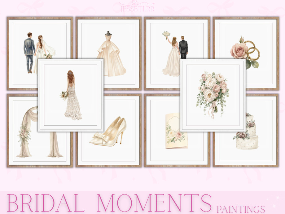 Bridal Moments Paintings