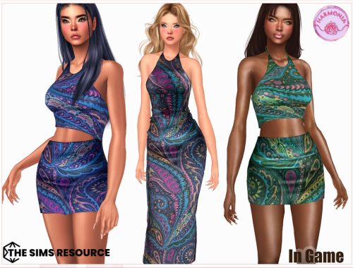 Nix Paisley Set