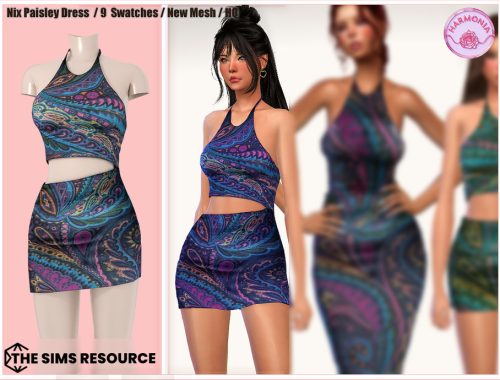 Nix Paisley Set