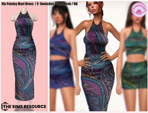 Nix Paisley Set