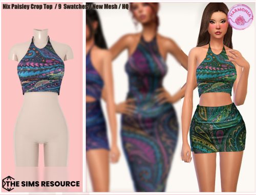 Nix Paisley Set