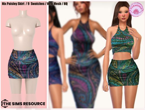 Nix Paisley Set