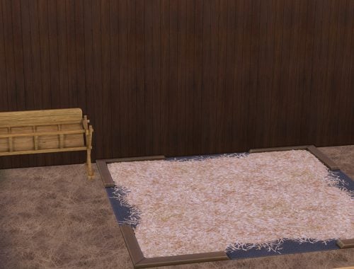 Horse Bed With Shavings