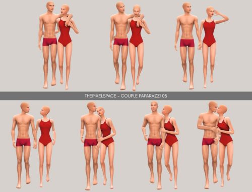 Couple Paparazzi 3 - Pose Pack