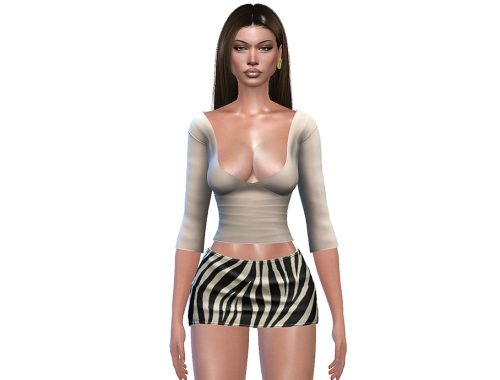 Debora Skirt And Top Set