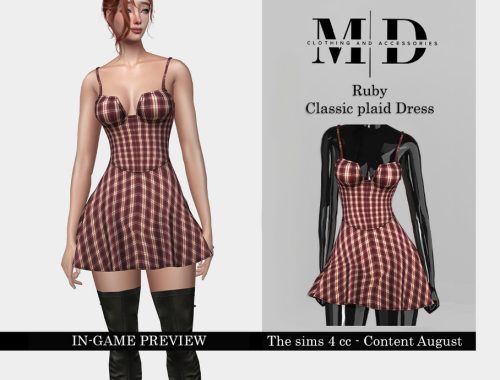 Ruby Classic Plaid Dress