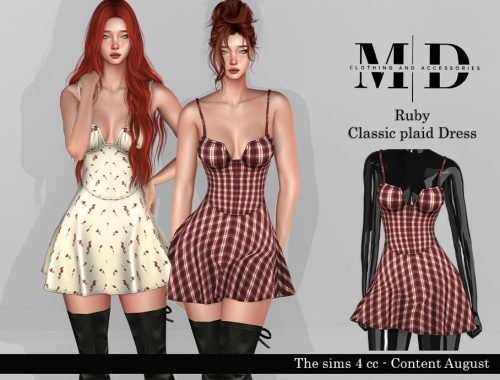 Ruby Classic Plaid Dress