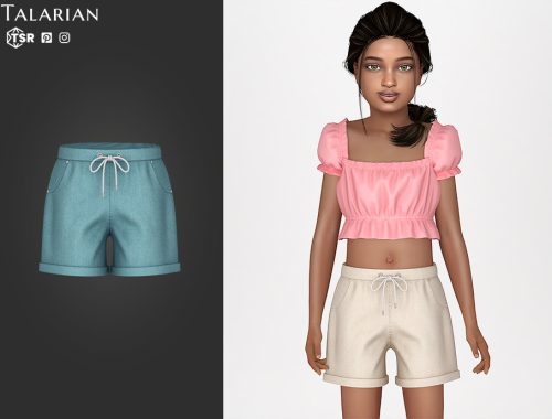 Zoey Drawstring Shorts