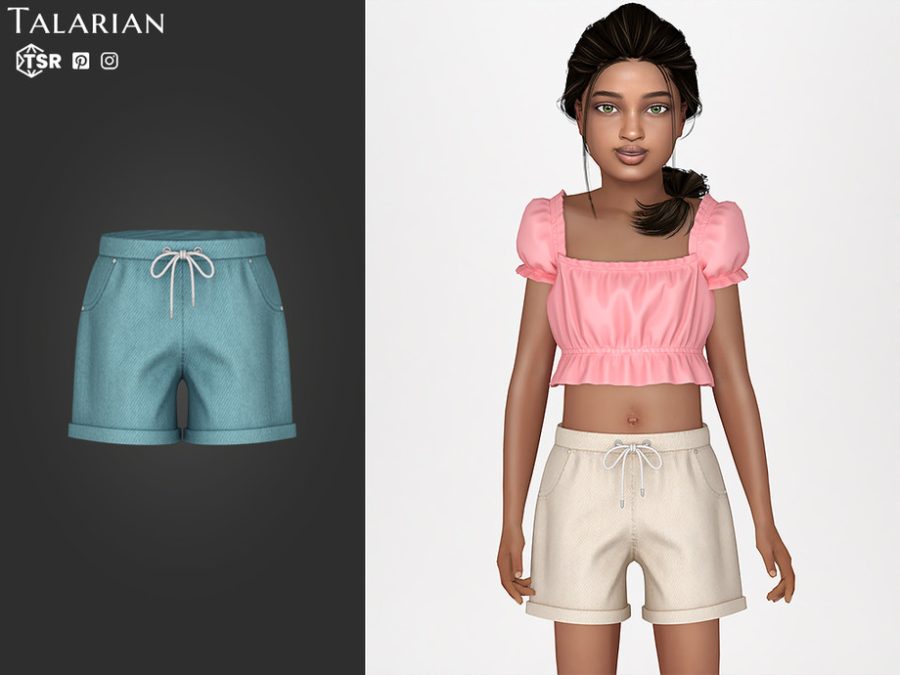 Zoey Drawstring Shorts