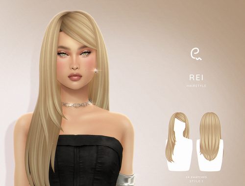 Rei Hairstyle - Style 1