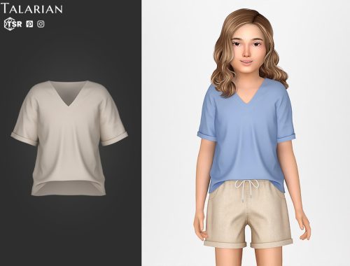 Sophie V Neck T Shirt