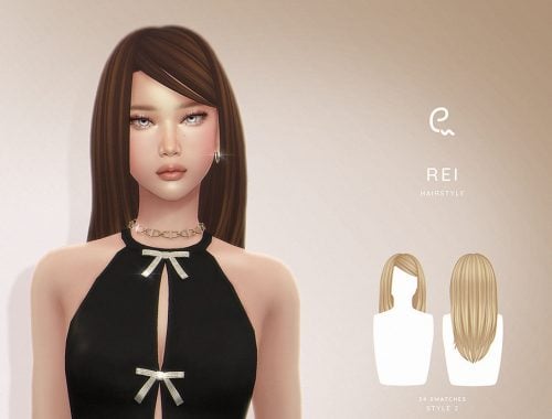 Rei Hairstyle - Style 2