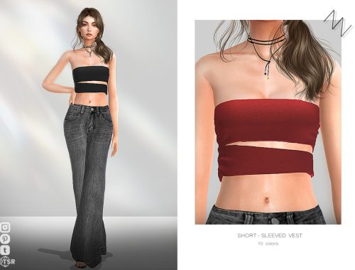 Short-sleeved Vest