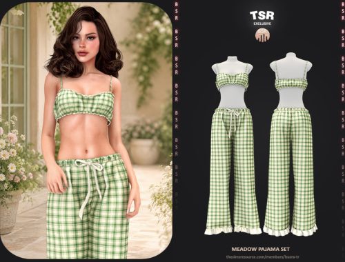 Set-meadow Pajama Set