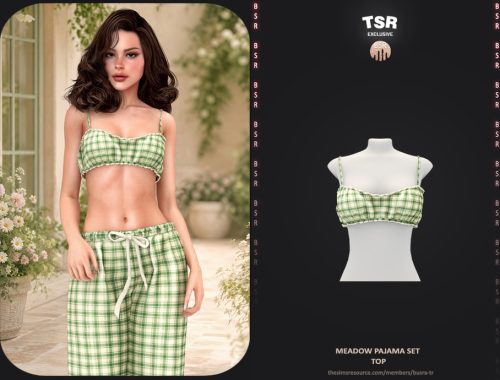 Set-meadow Pajama Set