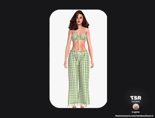Set-meadow Pajama Set
