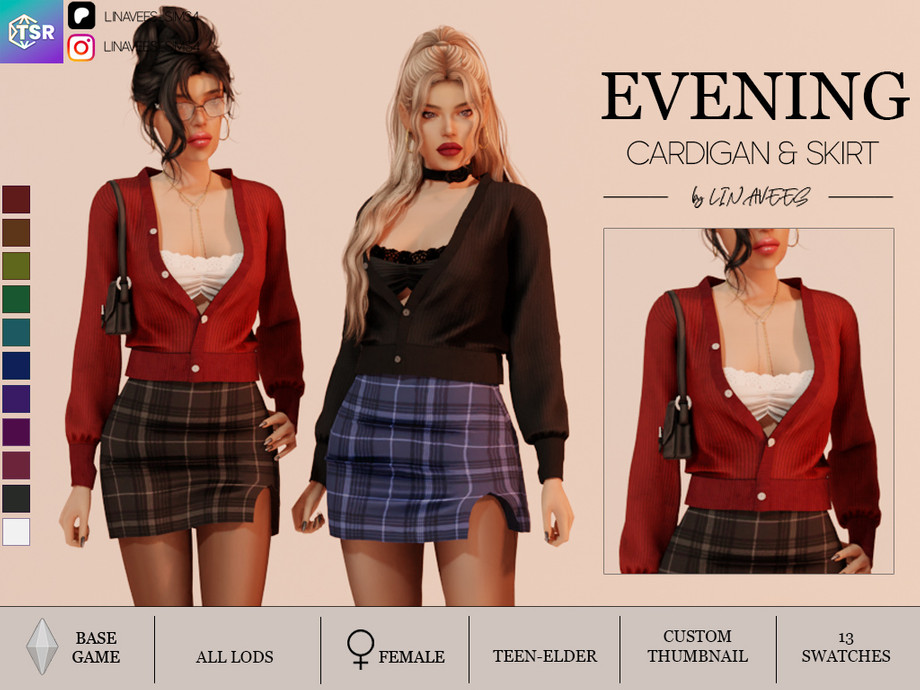 Evening - Cardigan