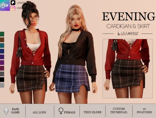 Evening - Mini Skirt