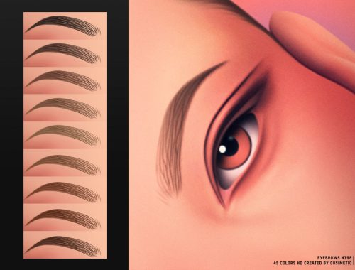 Soft Feathery Eyebrows