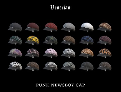 Punk Newsboy Cap
