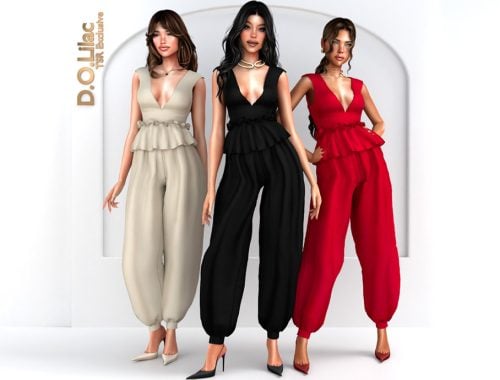 Ruffle Elegance Set