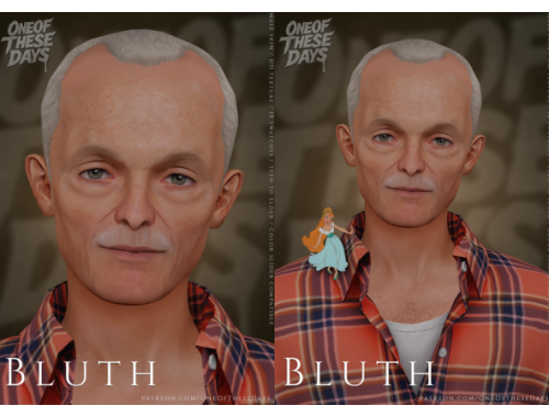 Bluth - Skin/skinoverlay + Facemask & Tray Files