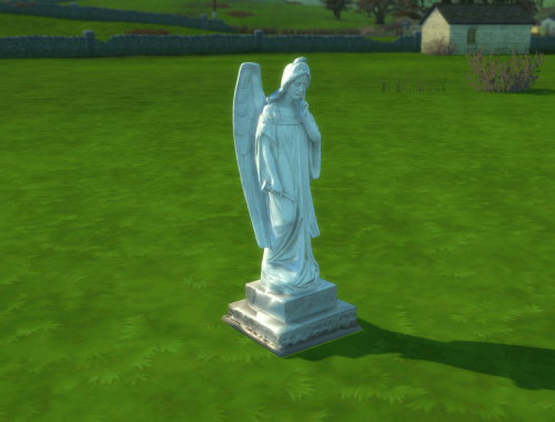 Angel Memorial Statue