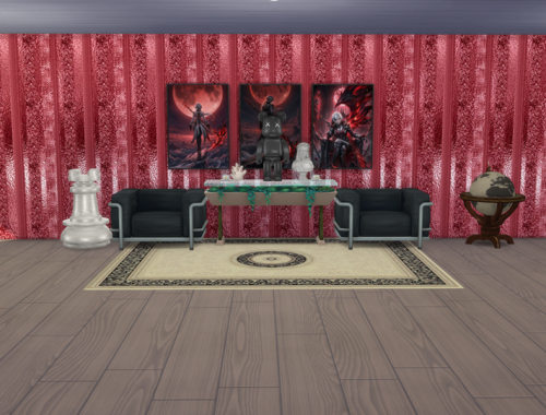 Glittering wallpaper