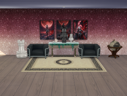 Glittering wallpaper