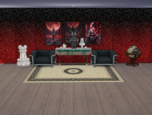 Glittering wallpaper