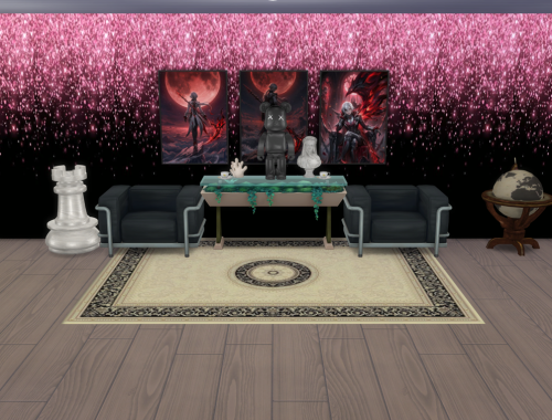 Glittering wallpaper