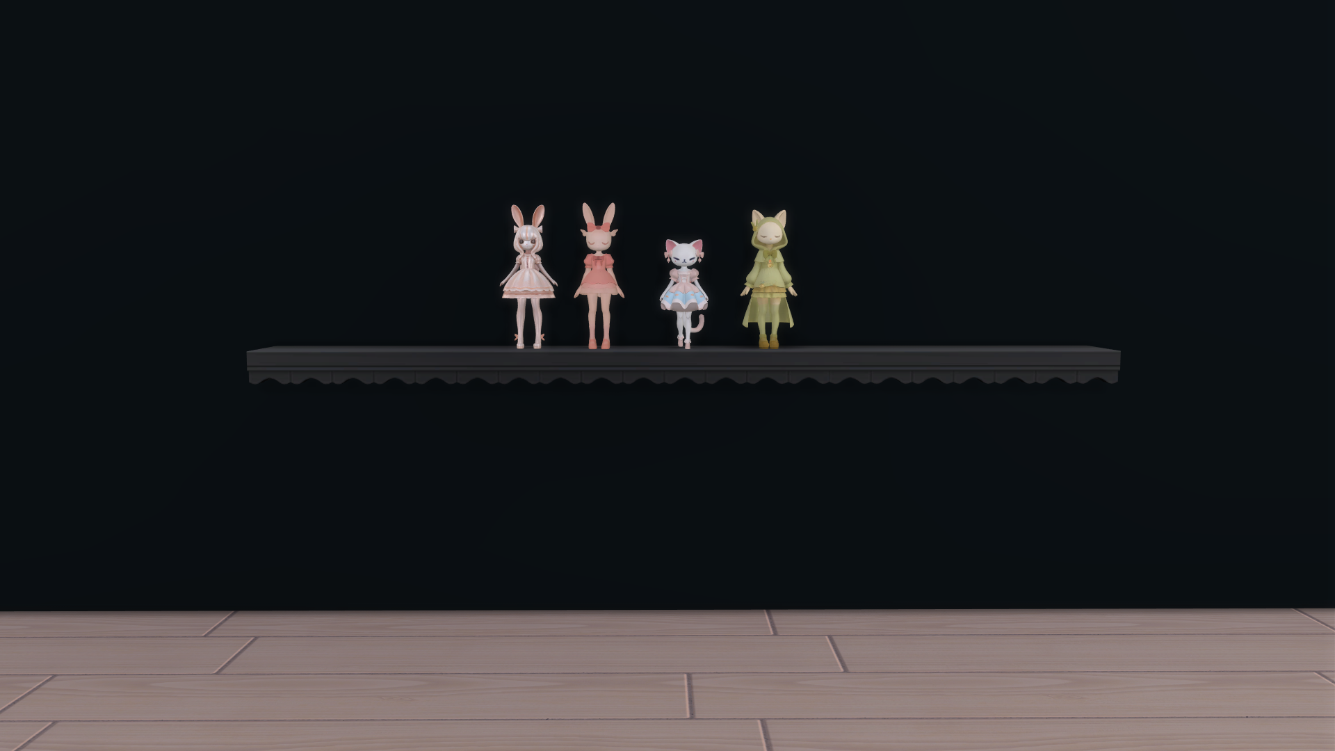 Cute & kawaii cat and bunny doll - Image 2