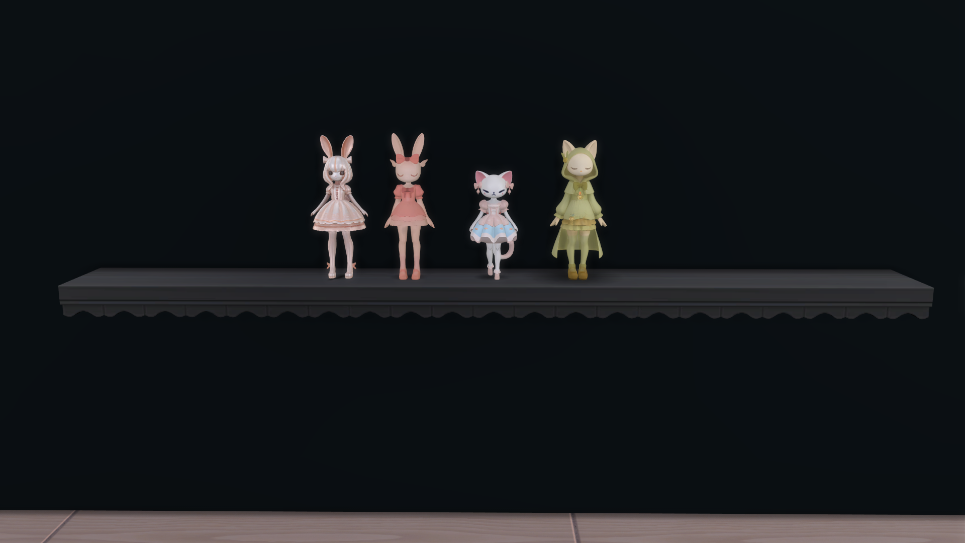Cute & kawaii cat and bunny doll - Image 4