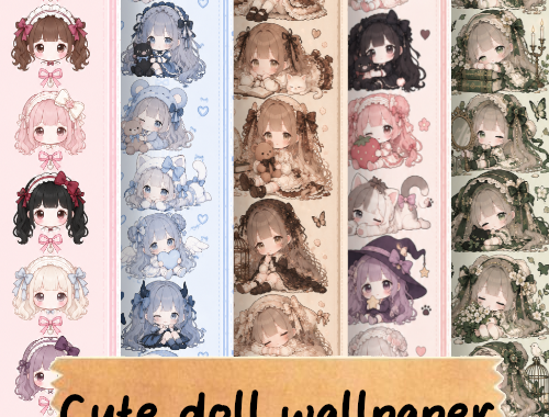 Cute & kawaii doll wallpaper