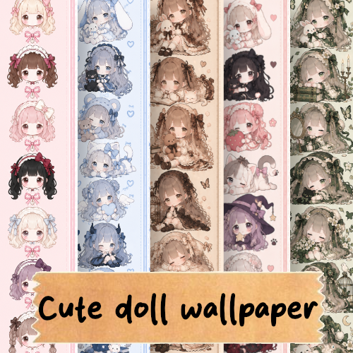 Cute & kawaii doll wallpaper