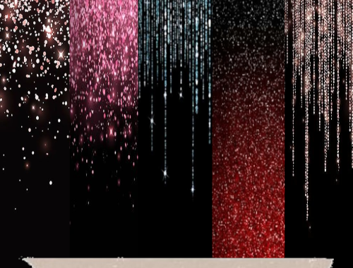Glittering wallpaper