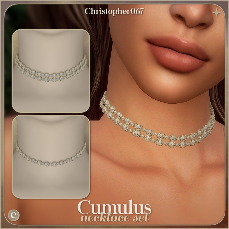 Cumulus Necklace Set - Christopher067