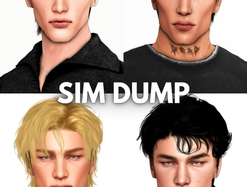 4 Male Sims Dump FREE | by mouseemickey22