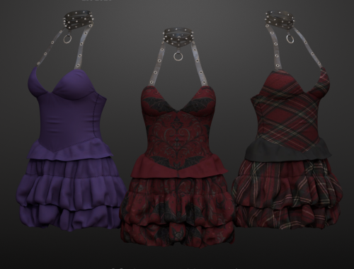 Valkrya Halter Dress by Scepter