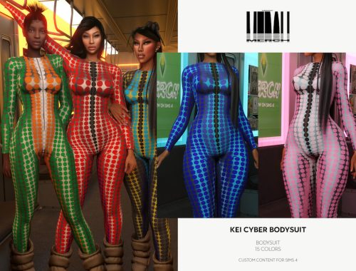 Merch - Kei Cyber Bodysuit (patreon Exclusive)